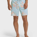 Seventy Three Layback Trunks - Dusty Blue