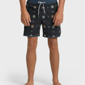 Seventy Three Layback 16" Trunks - Navy