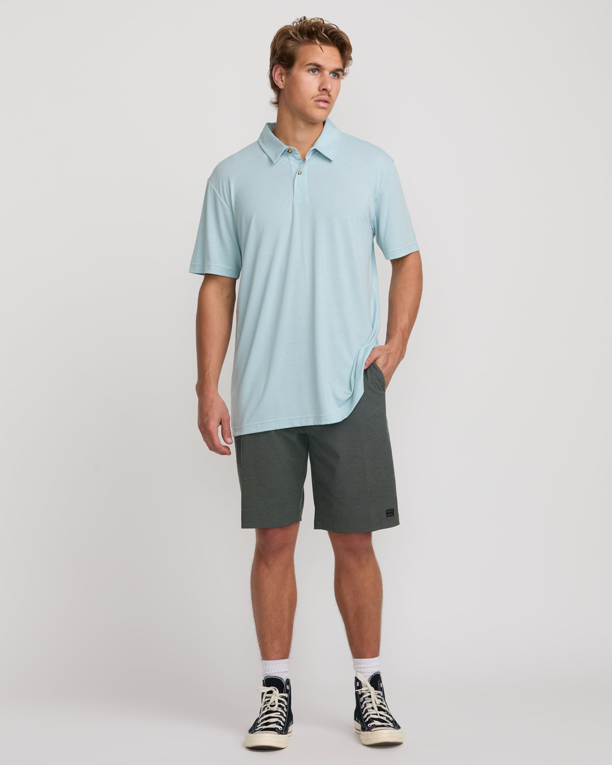 Crossfire Submersible 21" Hybrid Shorts - Asphalt - 4