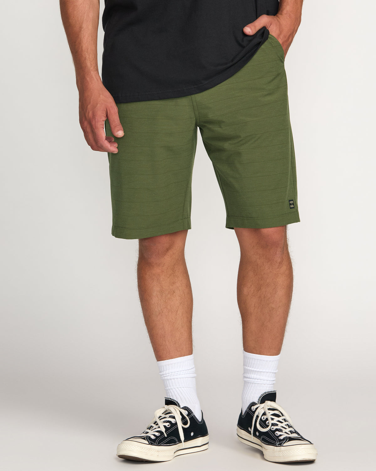 Crossfire Submersible 21" Hybrid Shorts - Olive - 1