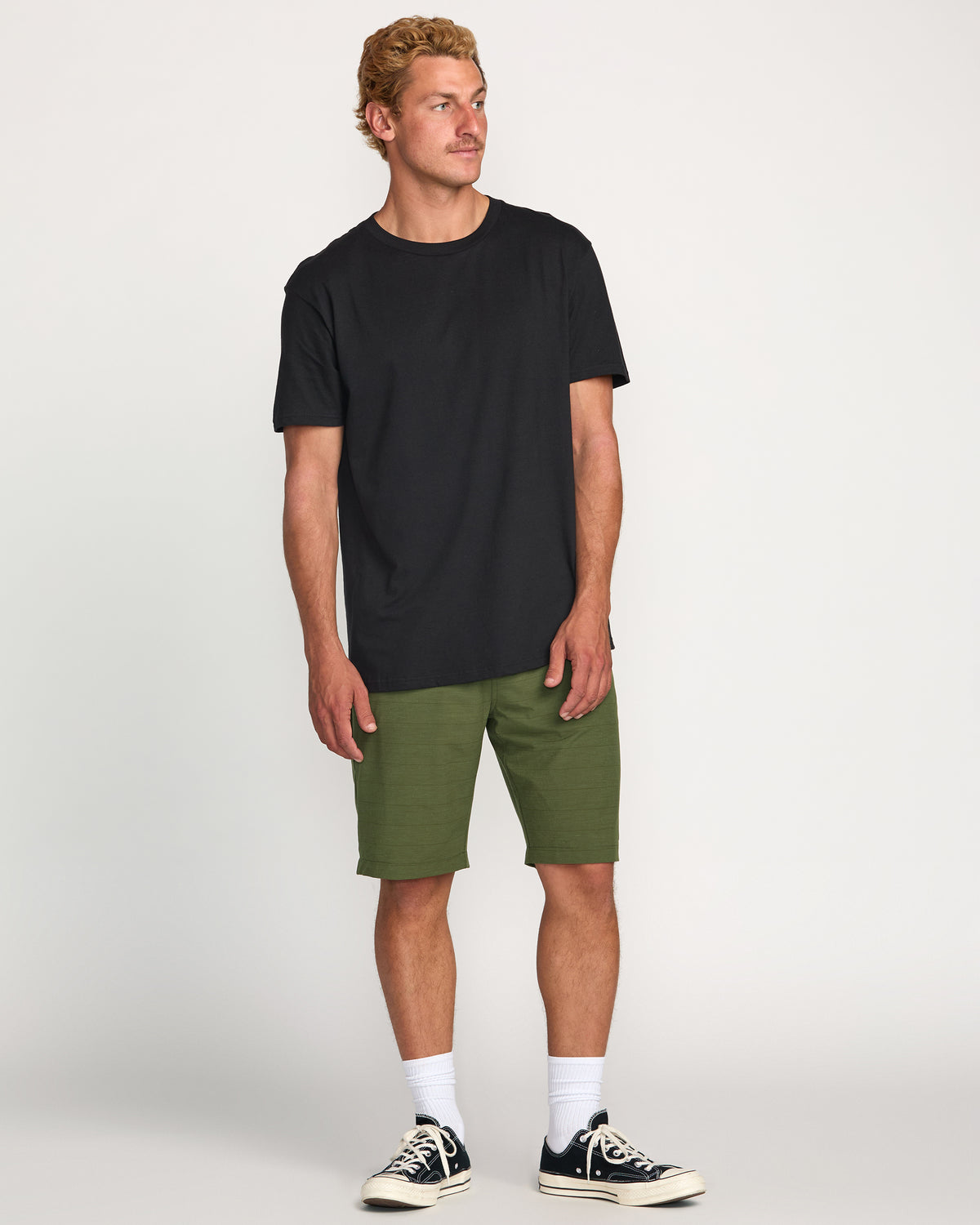 Crossfire Submersible 21" Hybrid Shorts - Olive - 4