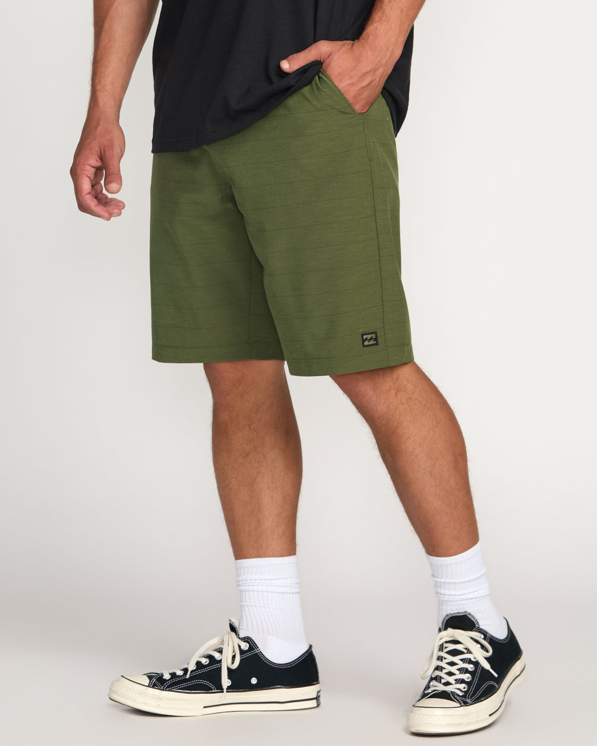 Crossfire Submersible 21" Hybrid Shorts - Olive - 5