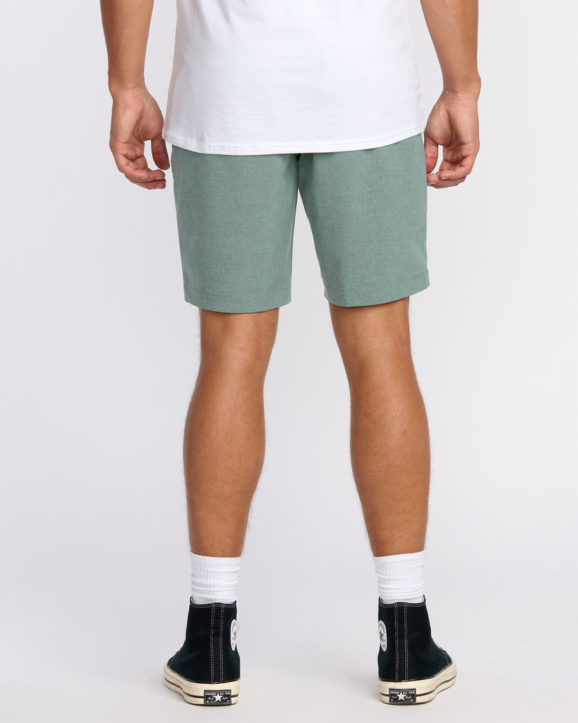 Crossfire-Submersible-19"-Hybrid-Shorts-Green-Ash-2