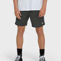 Surftrek Transit Elastic 17" Hybrid Shorts - Black Camo