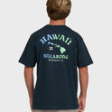 Island Chain Hawaii Regular Short Sleeve Tee - Navy