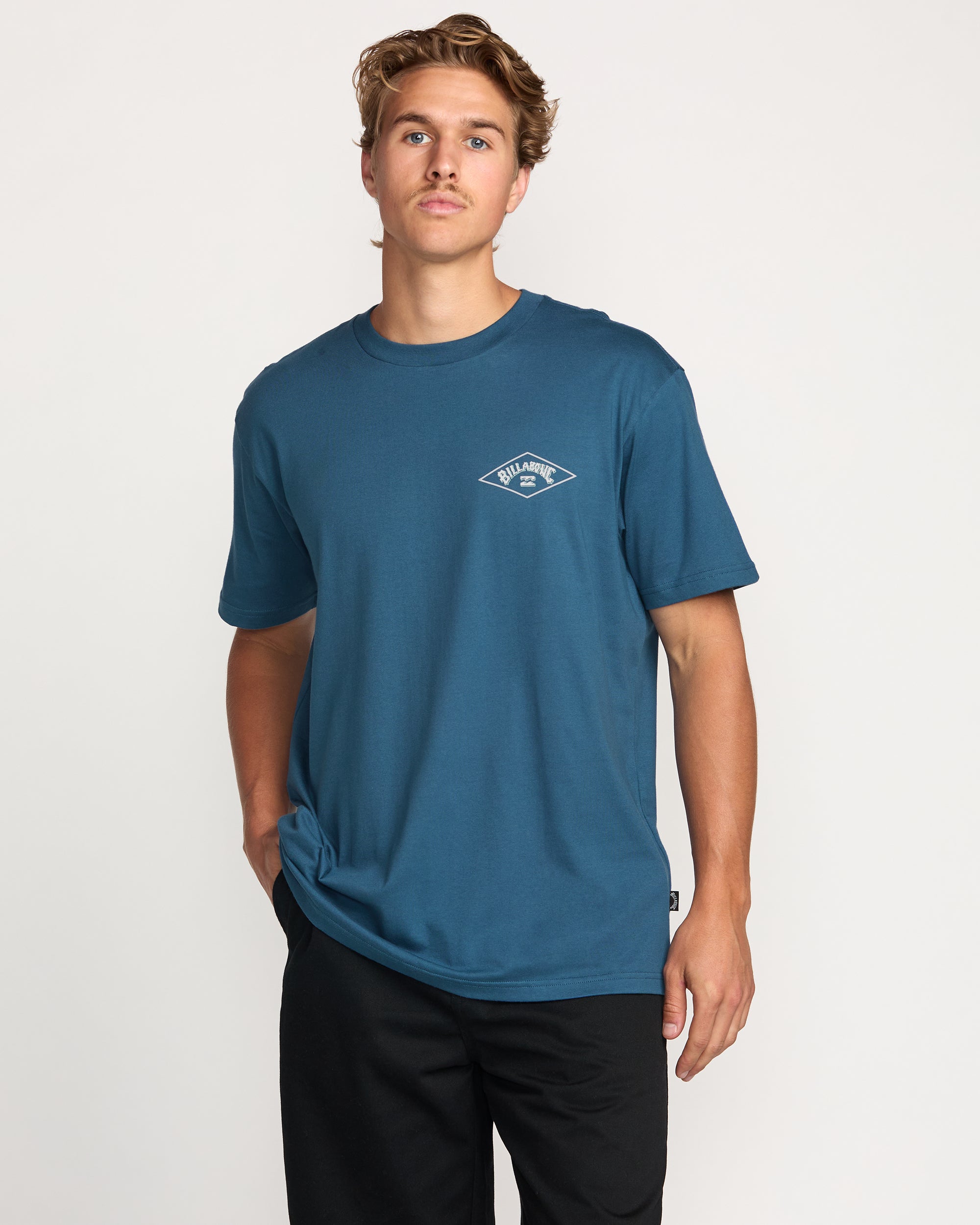 Diamond Arch Premium Tee - Deep Blue | Billabong