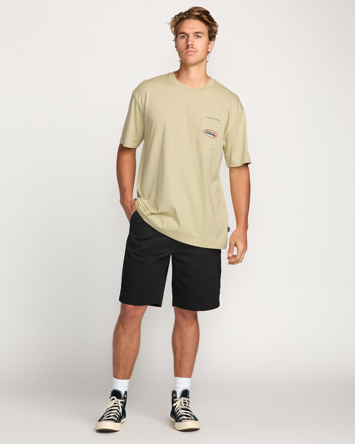 Bad Dog Pocket Regular Tee - Iridescense - 4