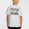 Crayon Wave Premium Short Sleeve T-Shirt - Off White