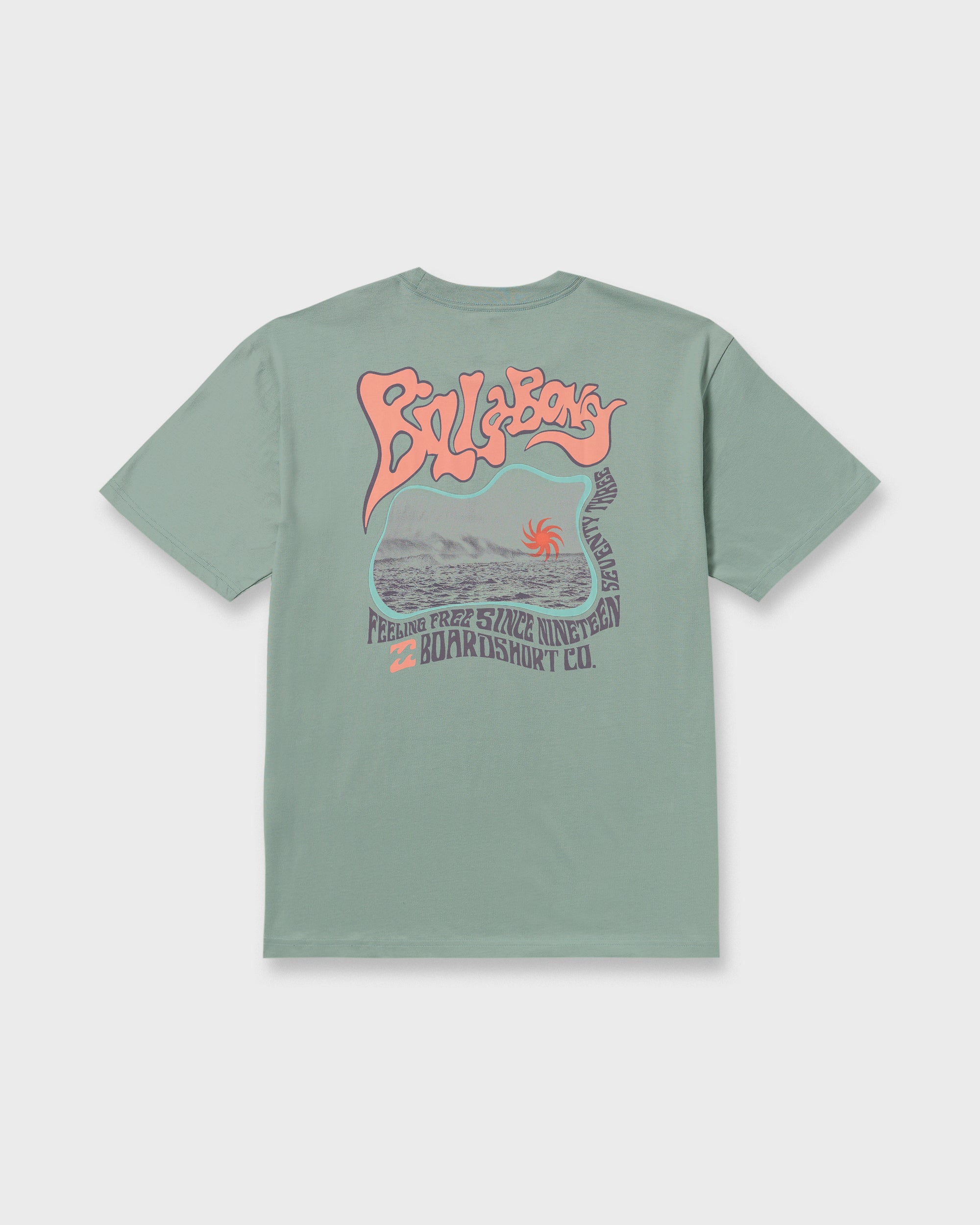 Morning Haze Regular Short Sleeve T-Shirt - Mineral Blue | Billabong