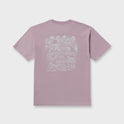 Scenes Regular Short Sleeve T-Shirt - Purple Ash
