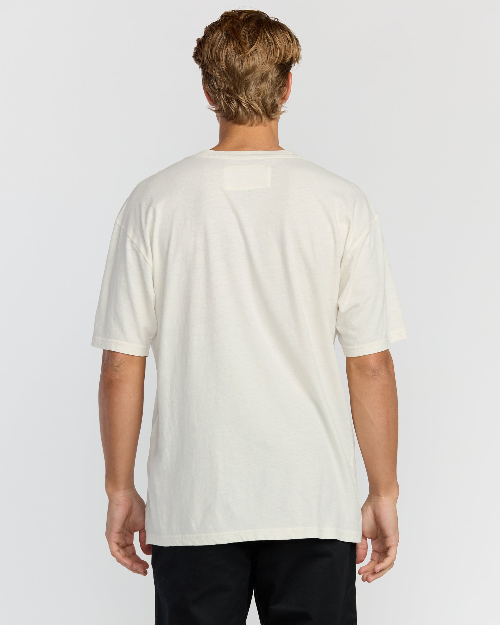 The Label Garage Regular Short Sleeve T-Shirt - Off White | Billabong