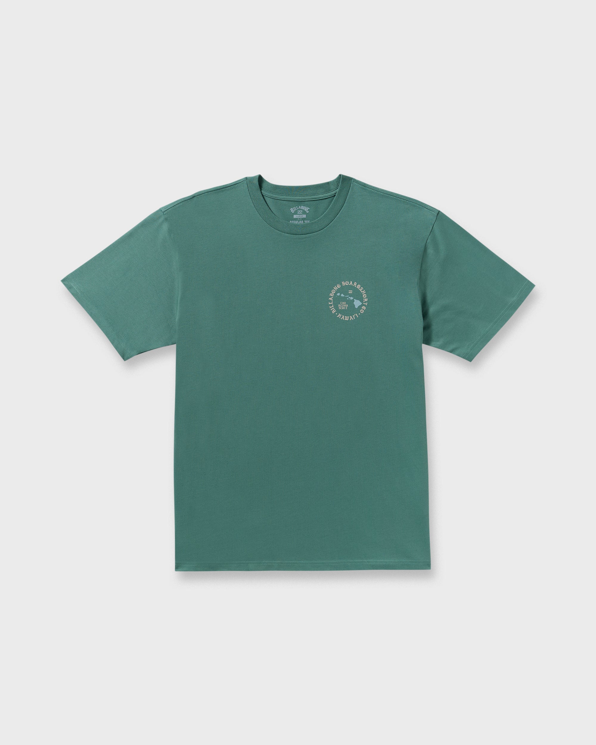 Aloha Island Hi Regular Short Sleeve T-Shirt - Sage Green | Billabong