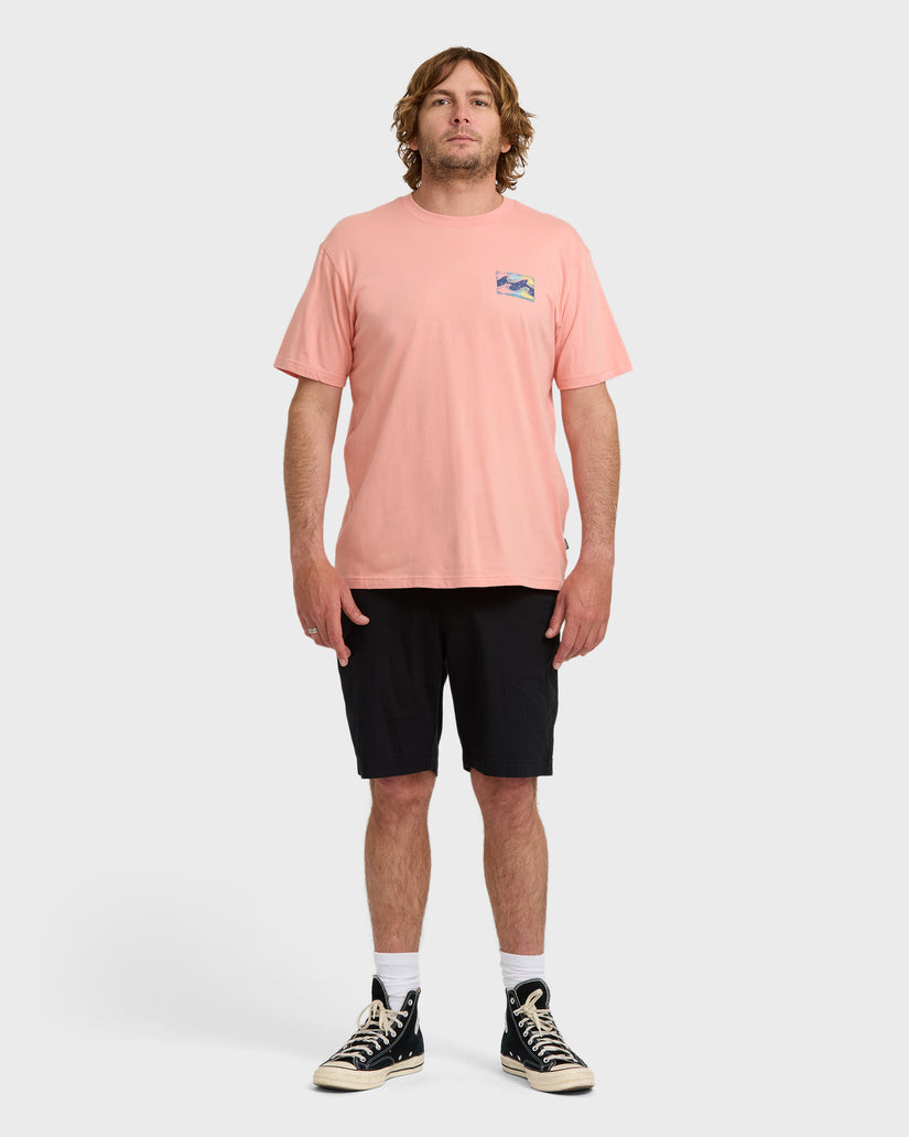 Crayon-Wave-Premium-Short-Sleeve-T-Shirt-Peach-4