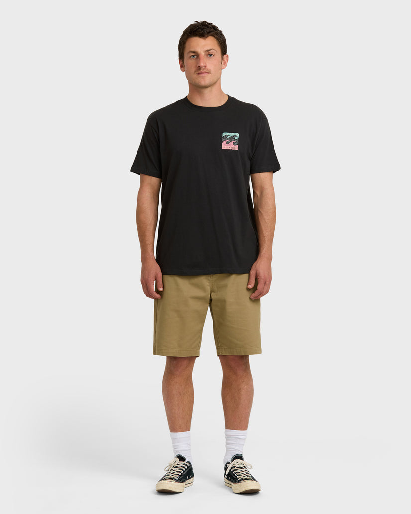 Crayon-Wave-Premium-Short-Sleeve-T-Shirt-Washed-Black-4