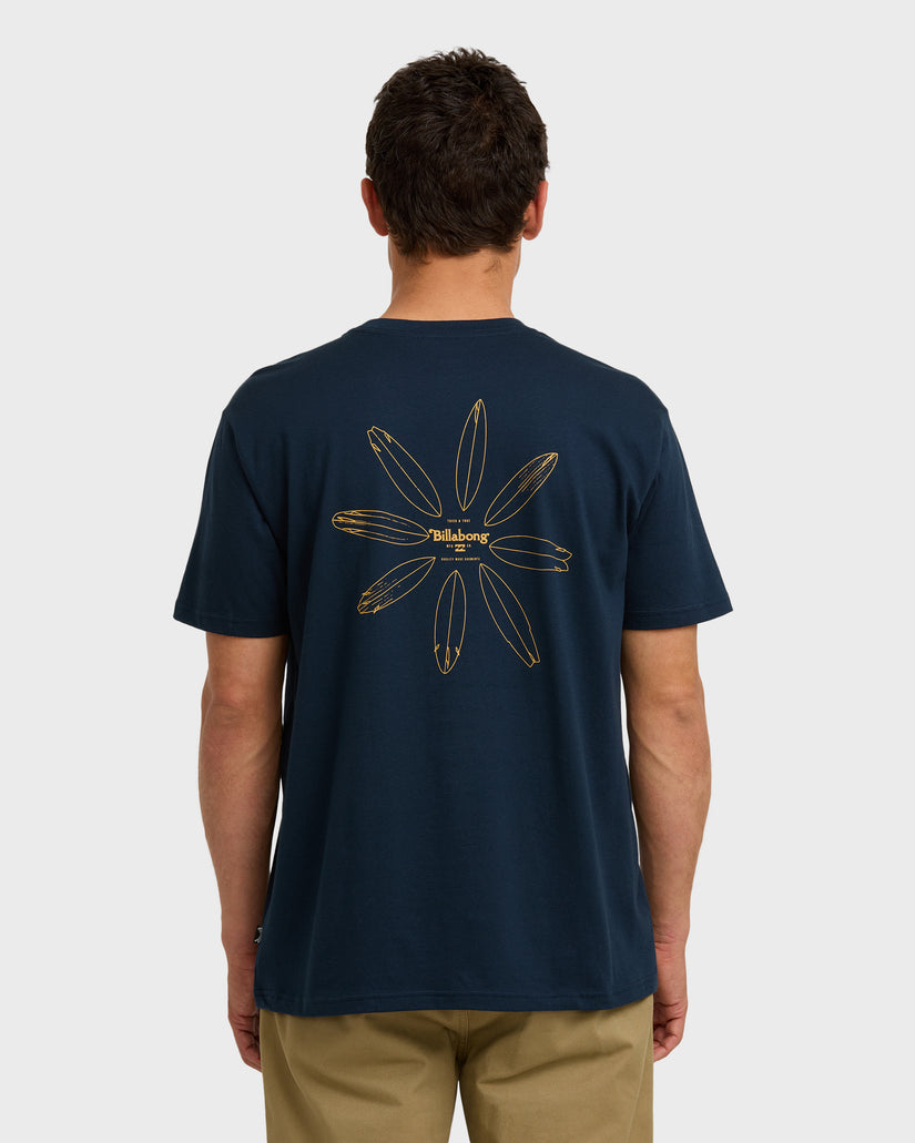 Quiver-Premium-Short-Sleeve-T-Shirt-Navy-2