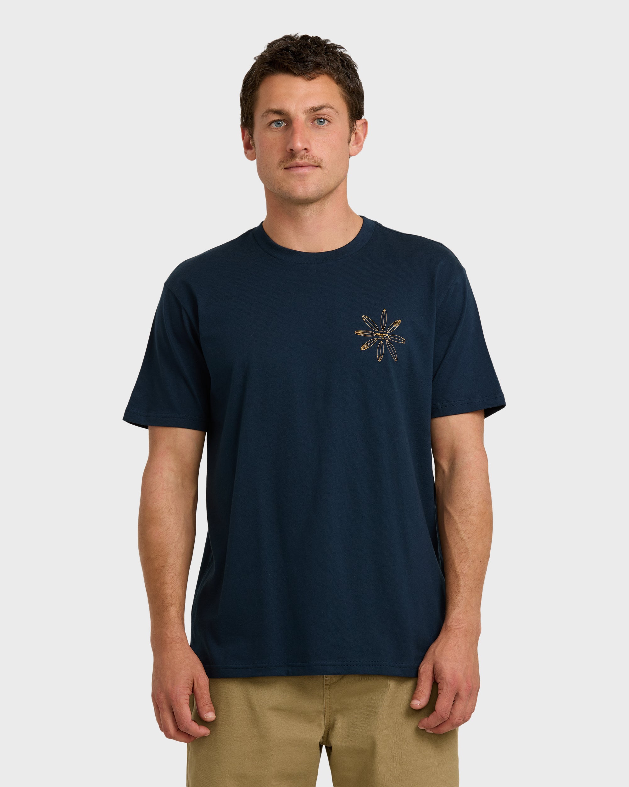 Quiver Premium Short Sleeve T-Shirt - Navy | Billabong