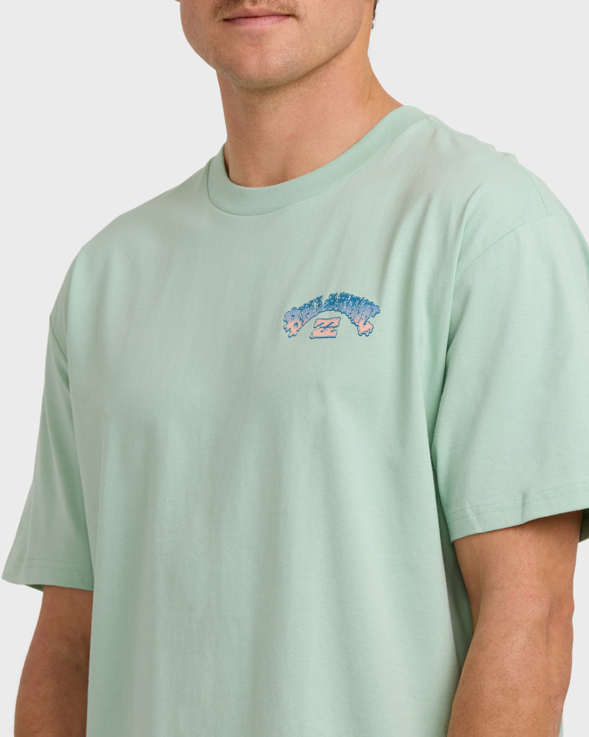 Wax-Arch-Regular-Short-Sleeve-T-Shirt-Seafoam-5