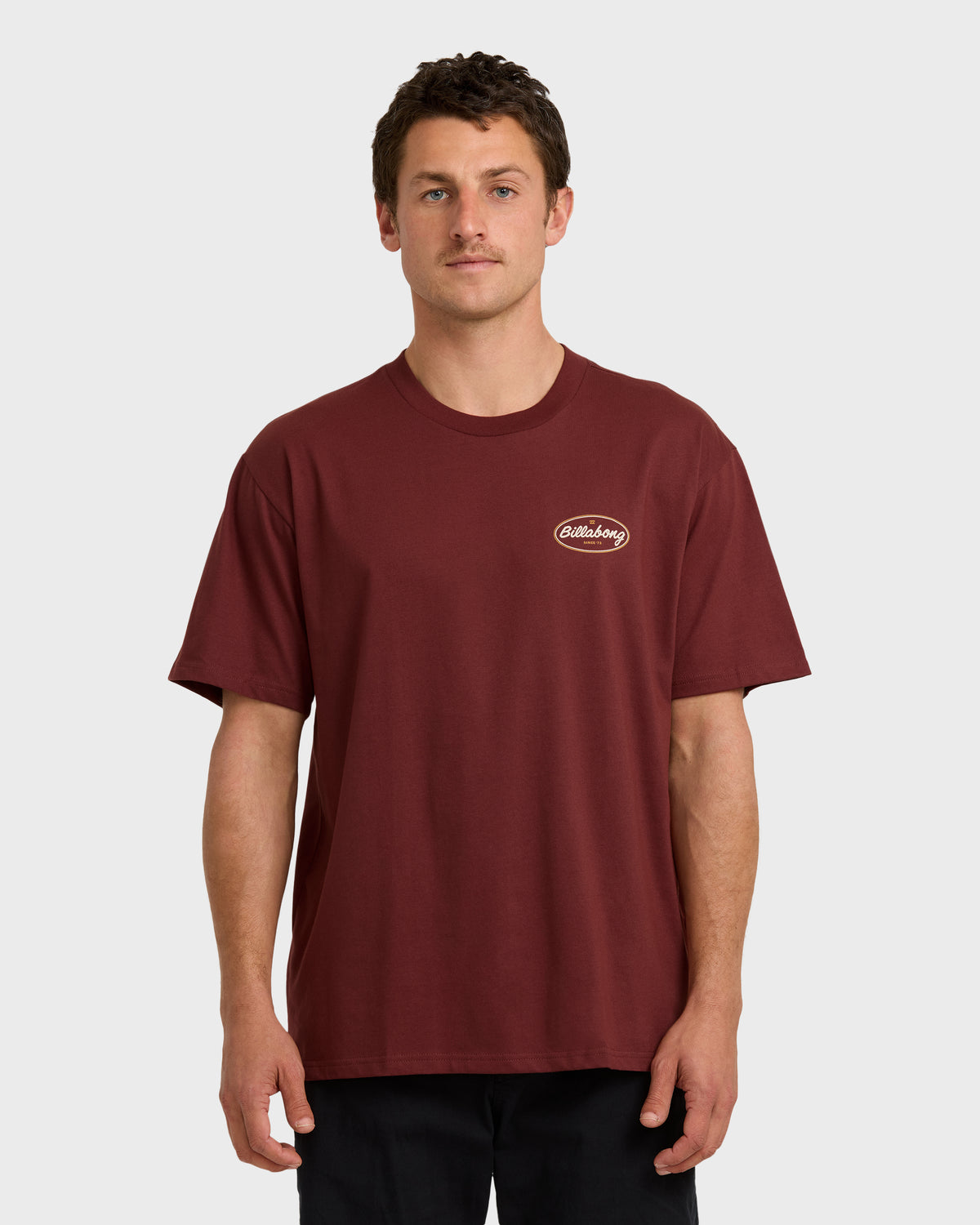 Walled-Regular-Short-Sleeve-T-Shirt-Plum-1