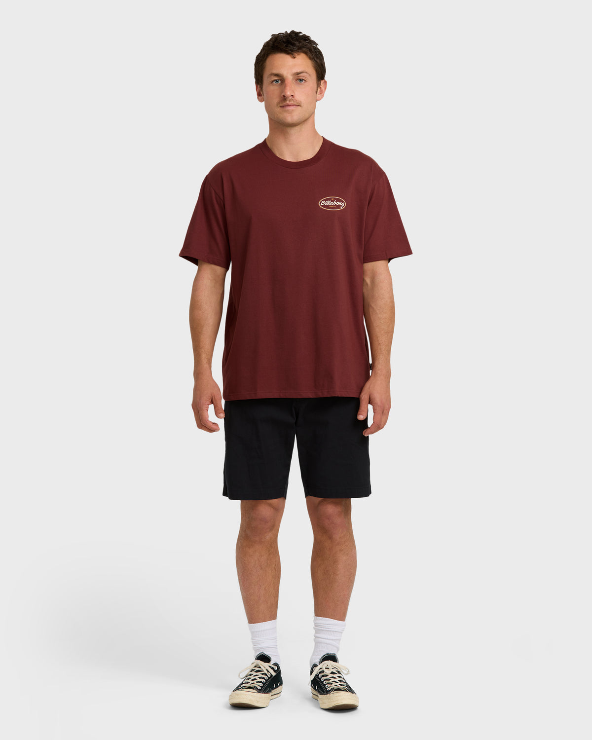 Walled-Regular-Short-Sleeve-T-Shirt-Plum-4