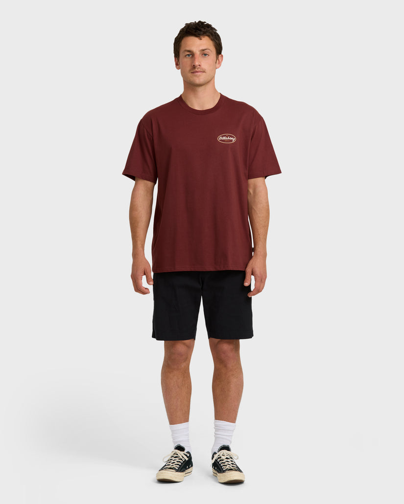 Walled-Regular-Short-Sleeve-T-Shirt-Plum-4