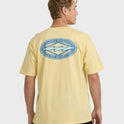 Rotor Diamond Regular Short Sleeve T-Shirt - Golden Yellow