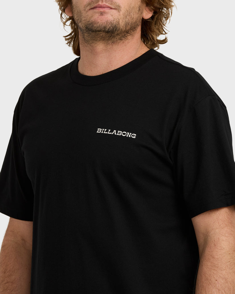 Surf-Dreams-Regular-Short-Sleeve-T-Shirt-Black-5