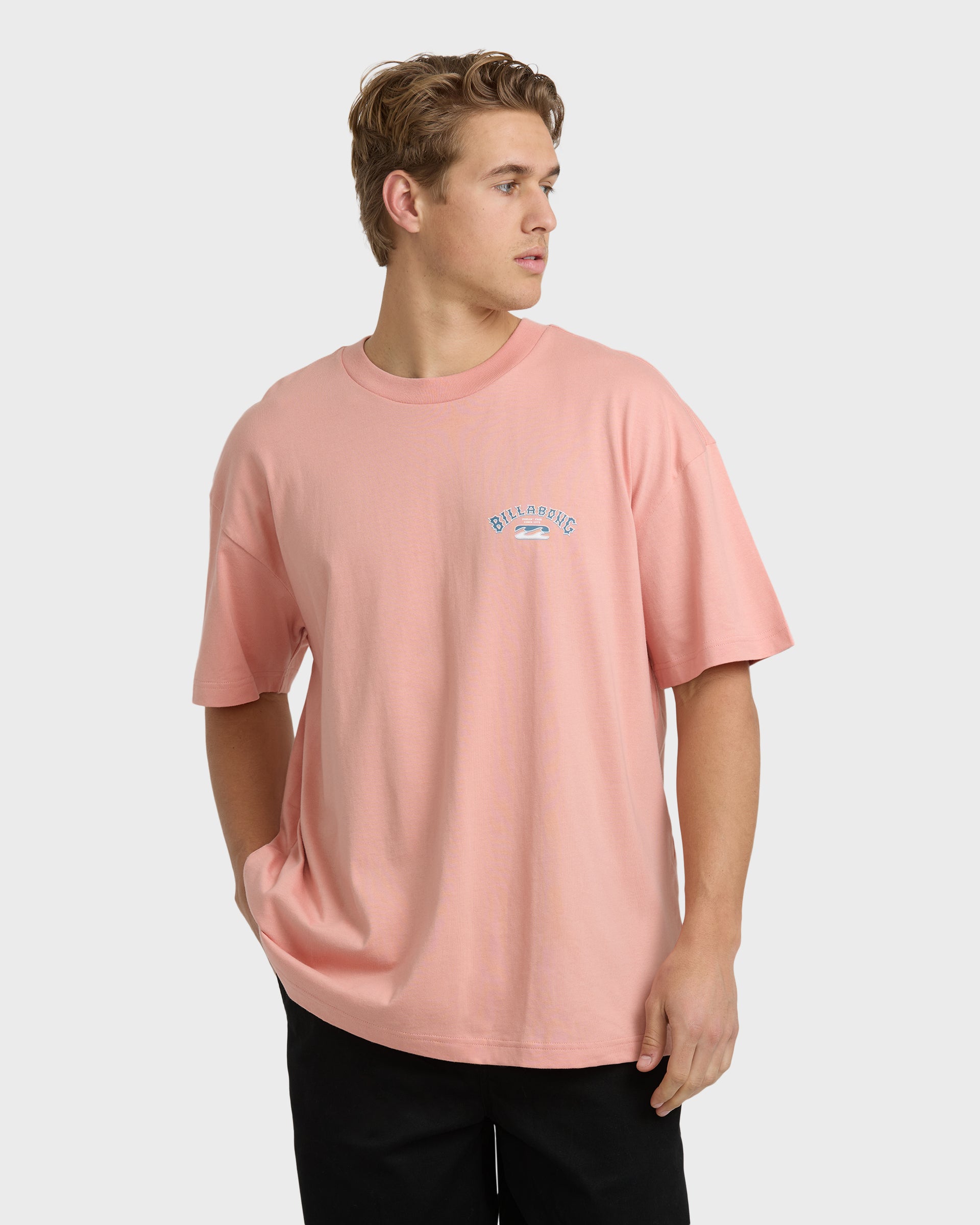Heritage Arch OG Short Sleeve T-Shirt - Peach - Peach / S