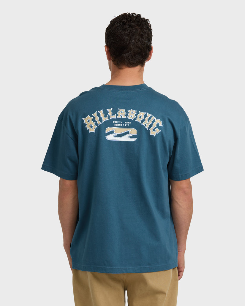 Heritage-Arch-OG-Short-Sleeve-T-Shirt-Real-Teal-2
