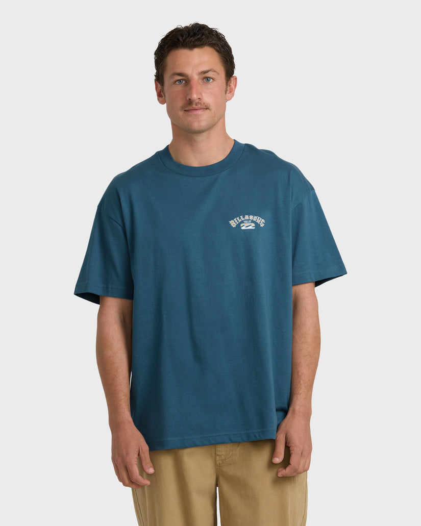 Heritage-Arch-OG-Short-Sleeve-T-Shirt-Real-Teal-1