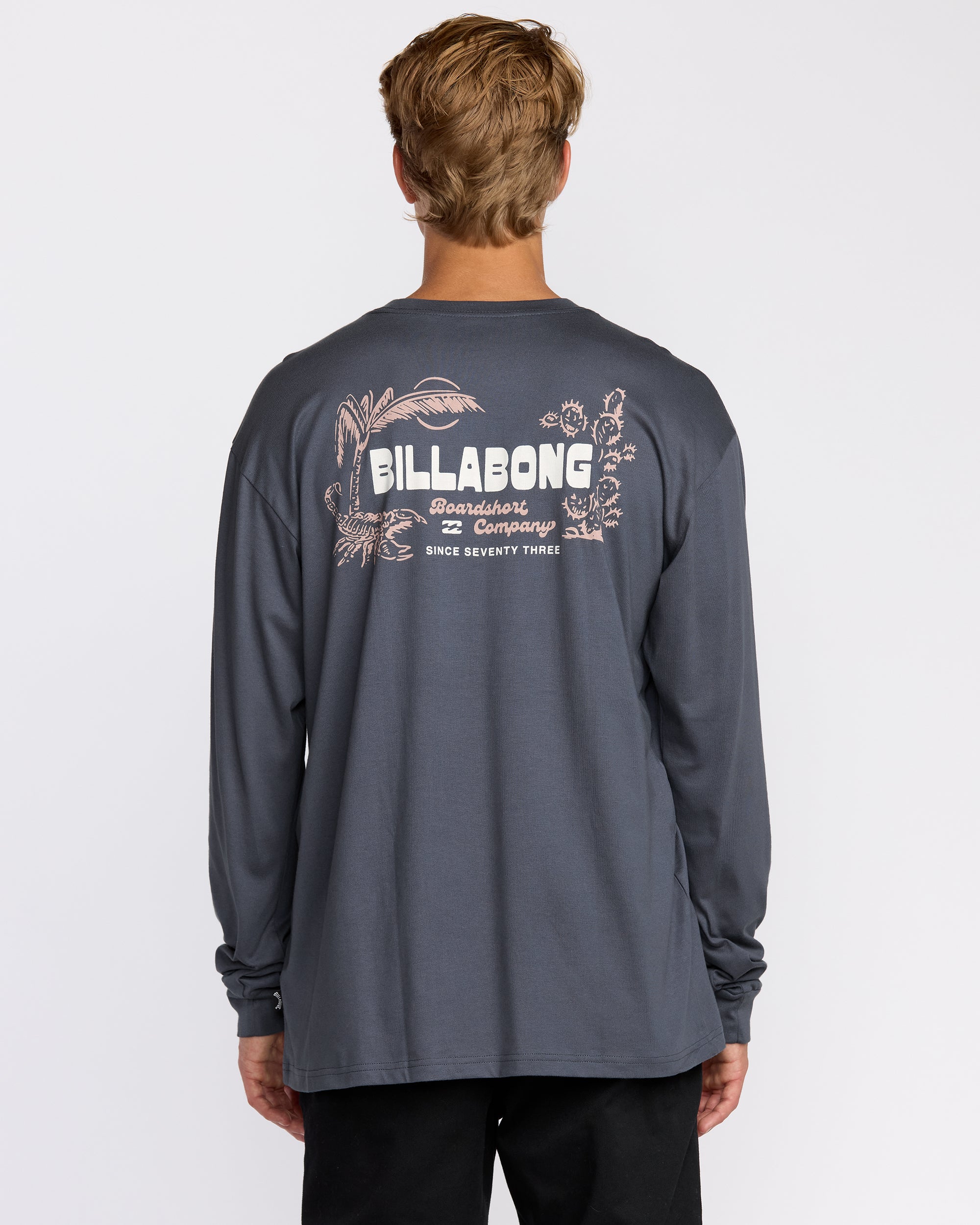 Lounge Regular Long Sleeve T-Shirt - Midnight Blue | Billabong