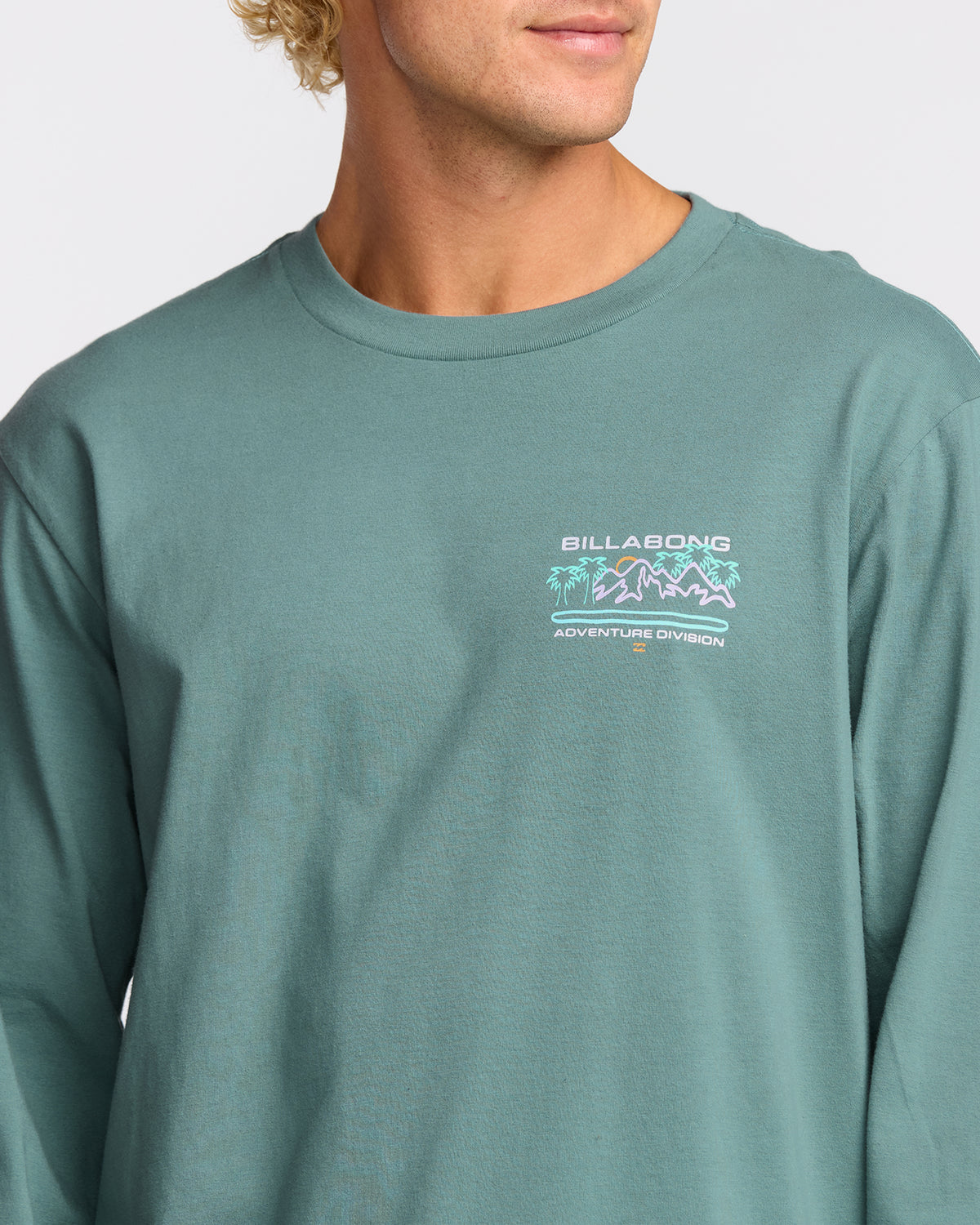 Coastal-Range-A/Div-Long-Sleeve-Tee-Sea-Blue-5