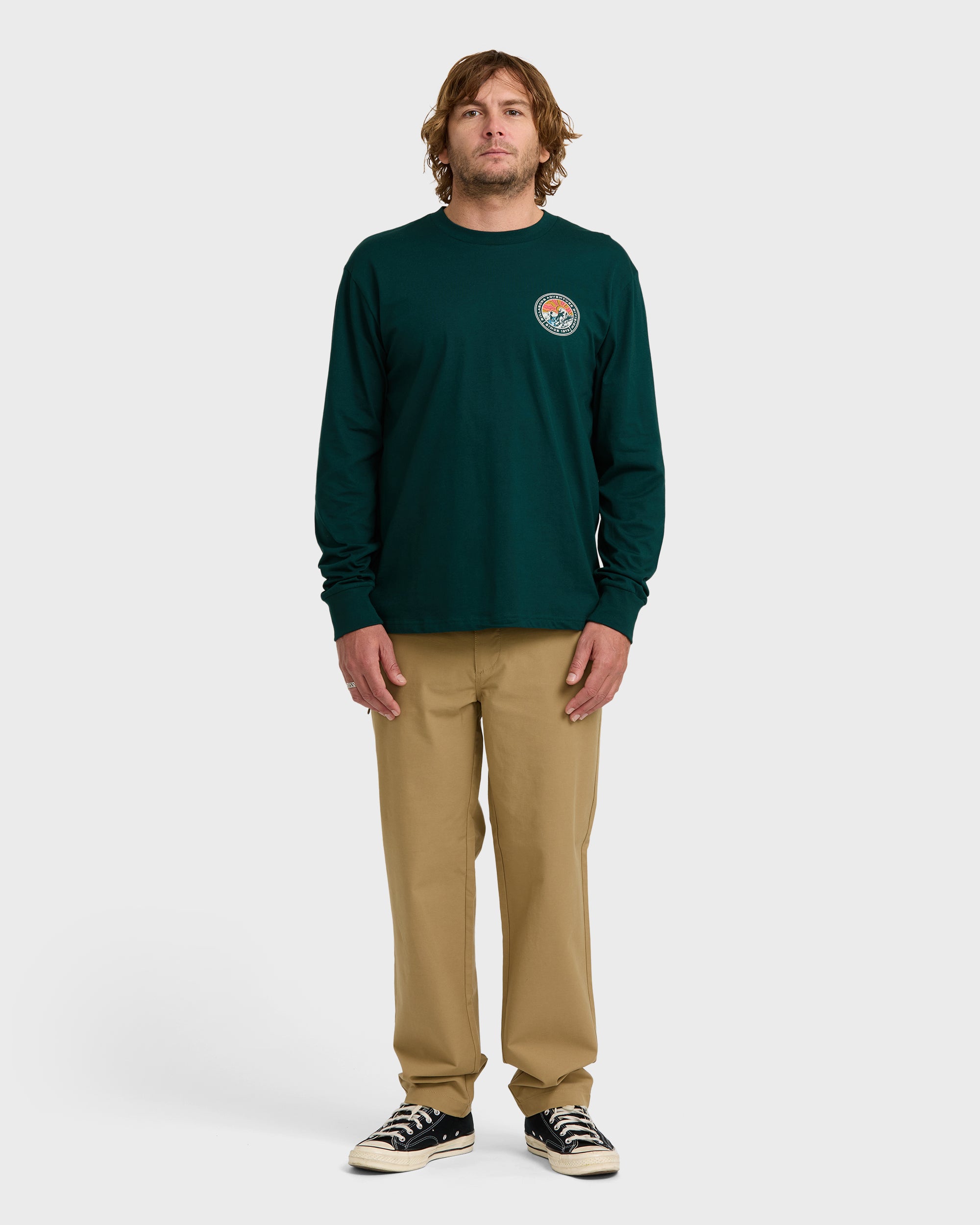 A/Div Rockies Long Sleeve T-Shirt - Spruce Green | Billabong