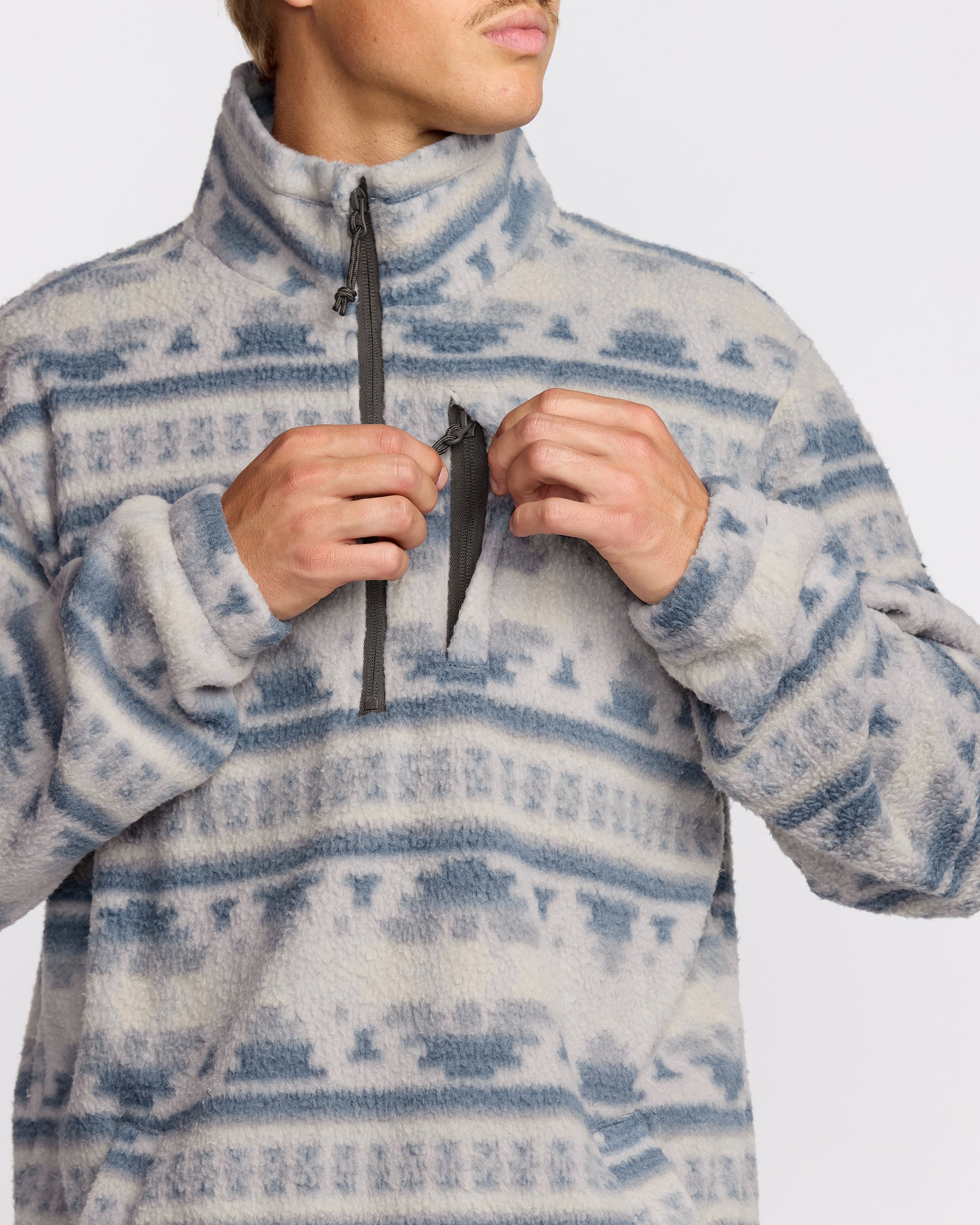 Boundary Mock Sweatshirt - Alloy | Billabong