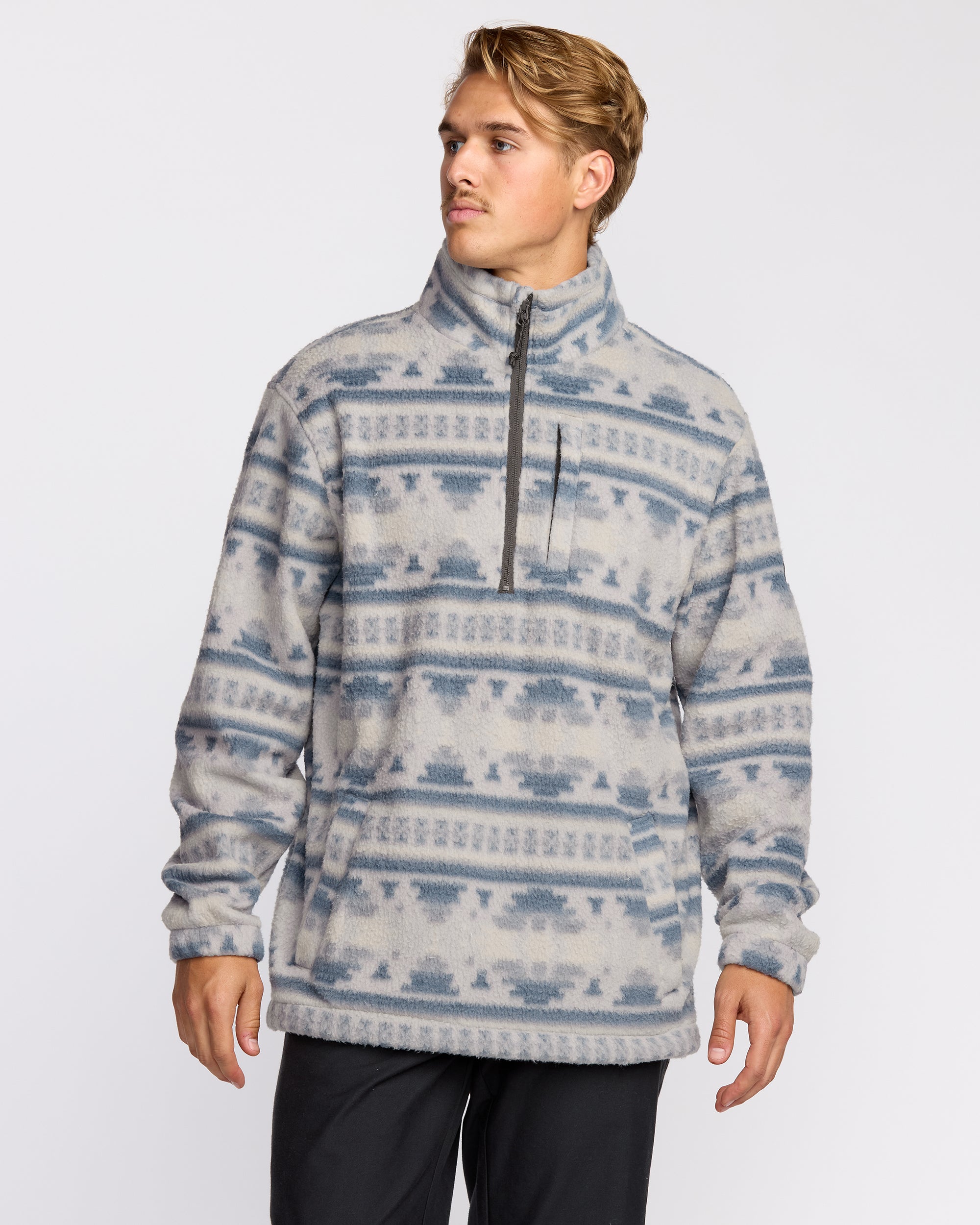 Boundary Mock Sweatshirt - Alloy | Billabong