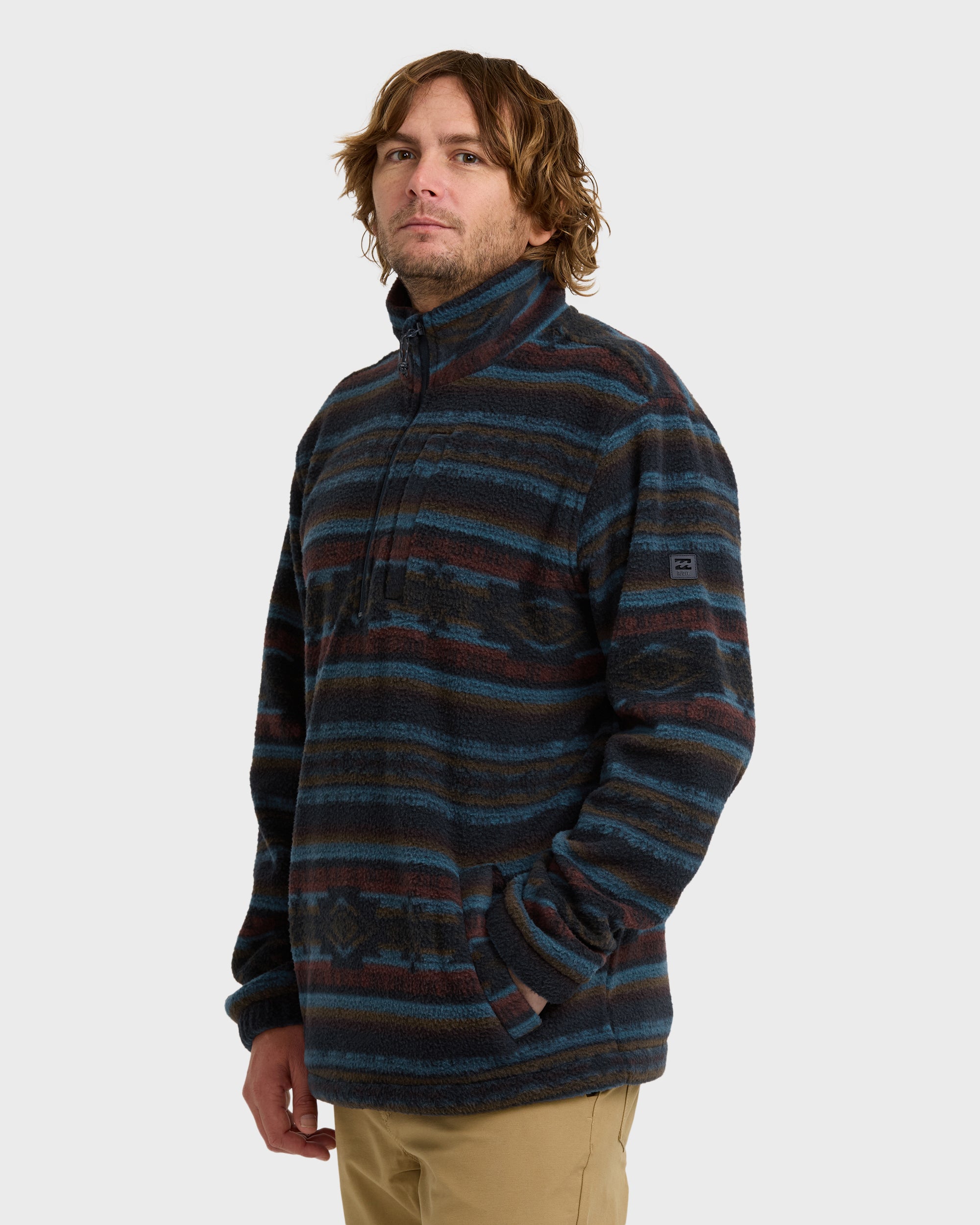 Boundary Mock Sweatshirt - Dark Navy | Billabong