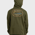 Compass Pullover Hoodie - Winter Moss