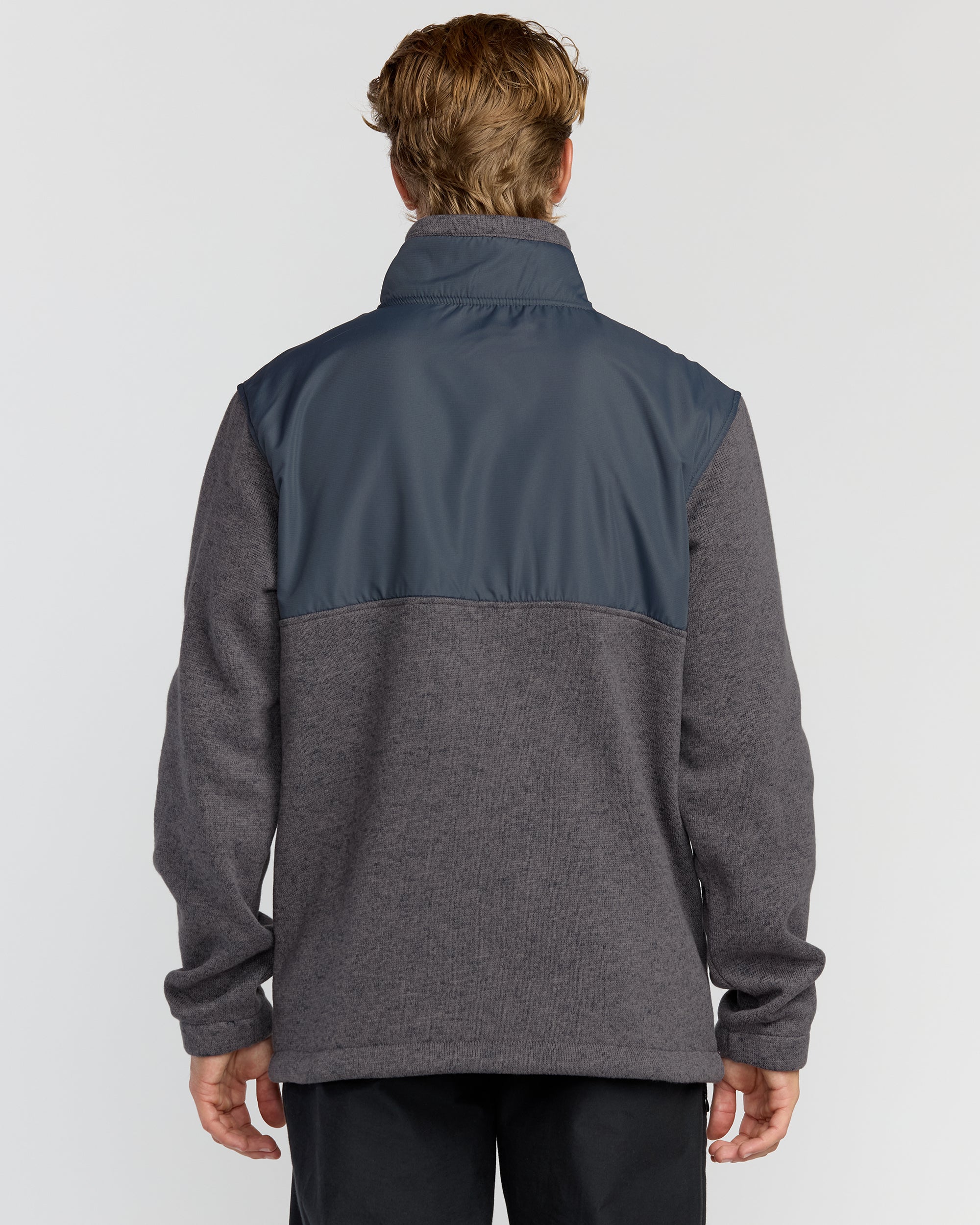 Boundary Blocked Mockneck Sweatshirt - Dusty Purple | Billabong