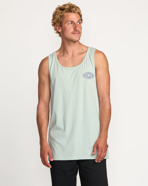 Diamond Vision Premium Tank - Ash Blue | Billabong