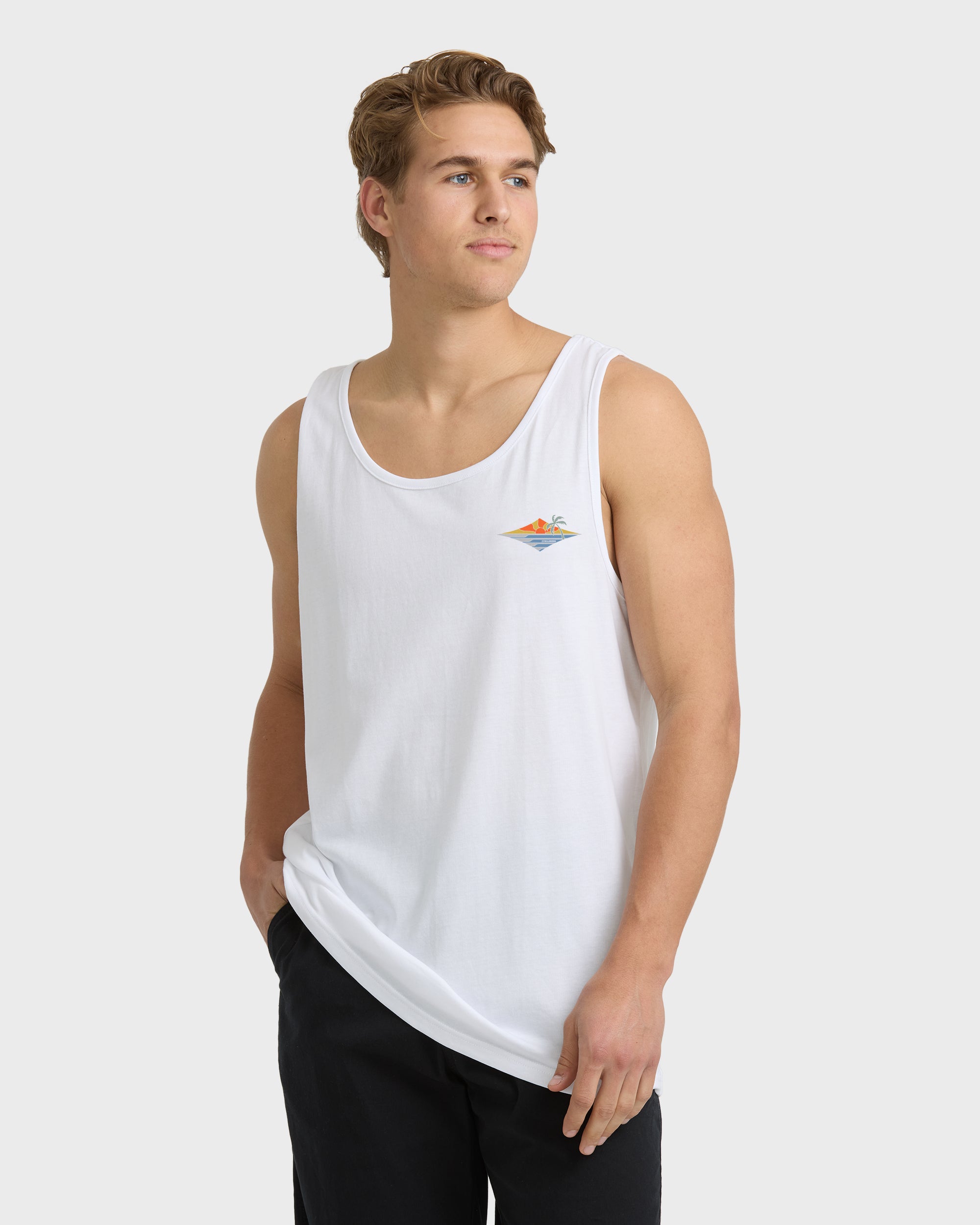 【 MARNO 】Mia tank / White Basic White Tanks | Billabong