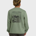 Compass Crew Sweatshirt - Sage