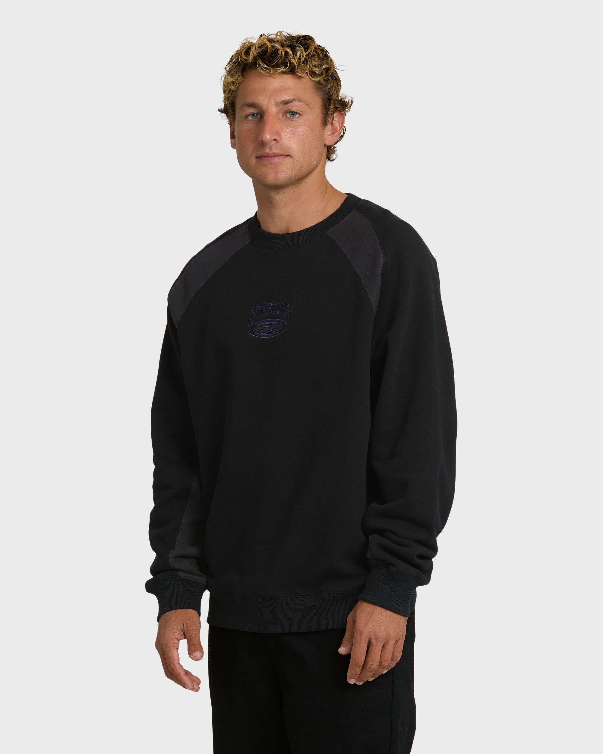 Bad Dog Crewneck Sweatshirt - Black | Billabong