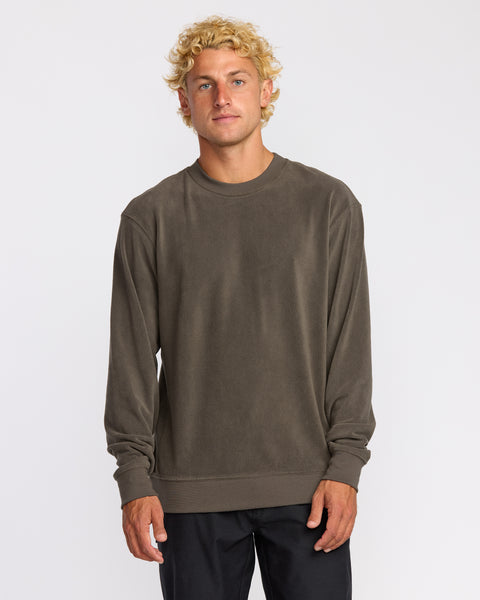 Torched Crewneck Sweatshirt - Brown | Billabong