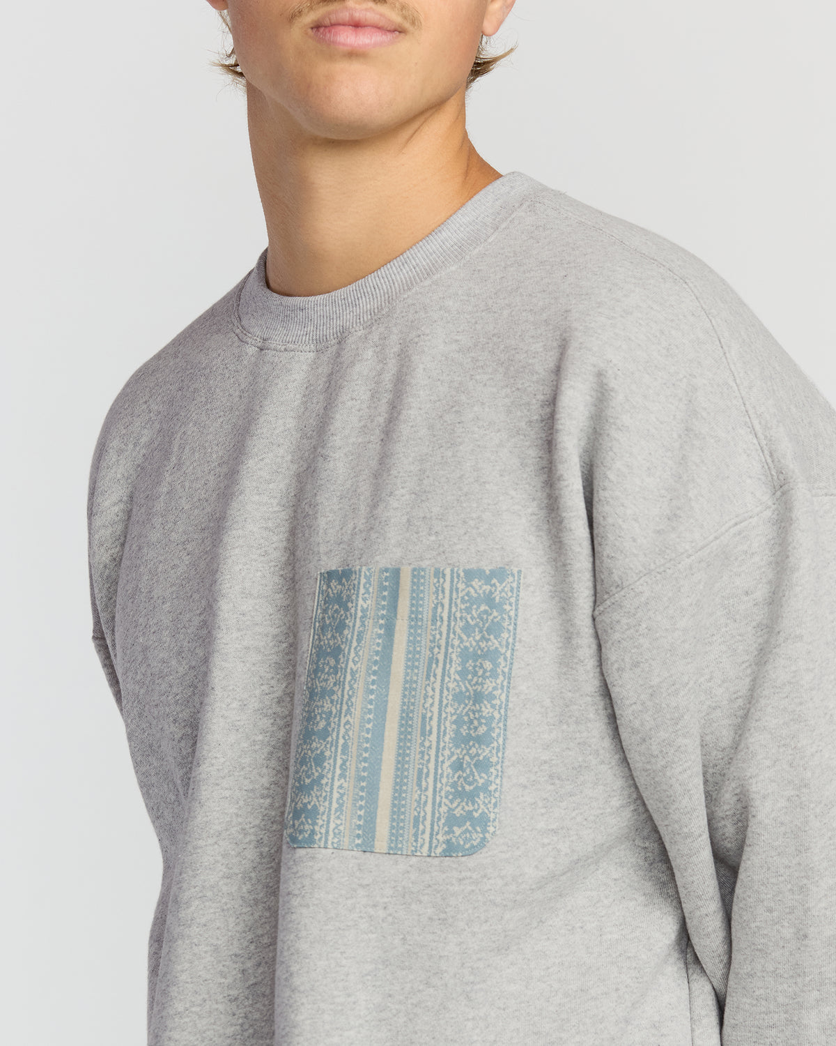 Austin-Garage-Crew-Sweatshirt-Light-Gray-Heather-5