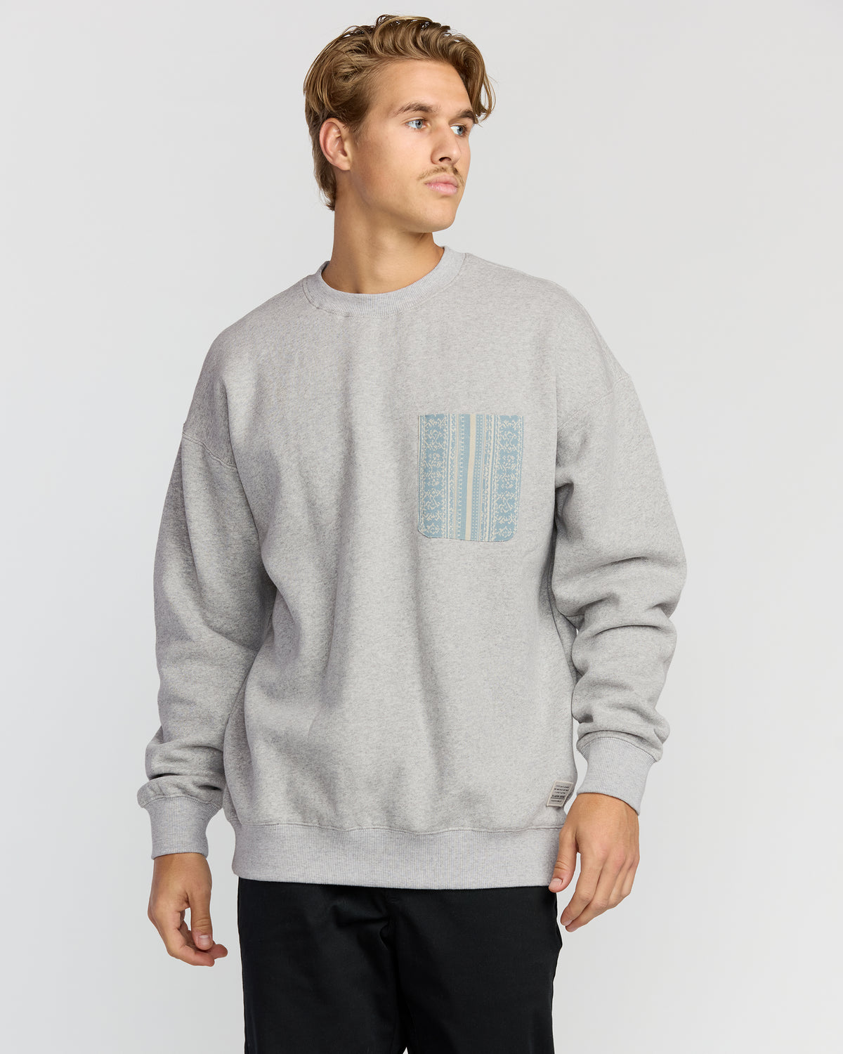 Austin-Garage-Crew-Sweatshirt-Light-Gray-Heather-1