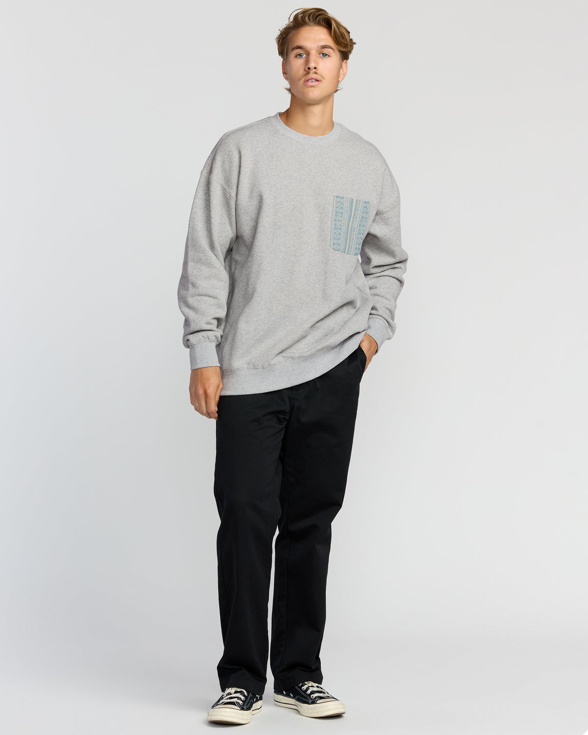 Austin-Garage-Crew-Sweatshirt-Light-Gray-Heather-4