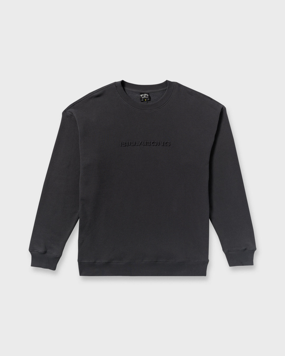 Iconic-Emboss-Crewneck-Sweatshirt-Black-6