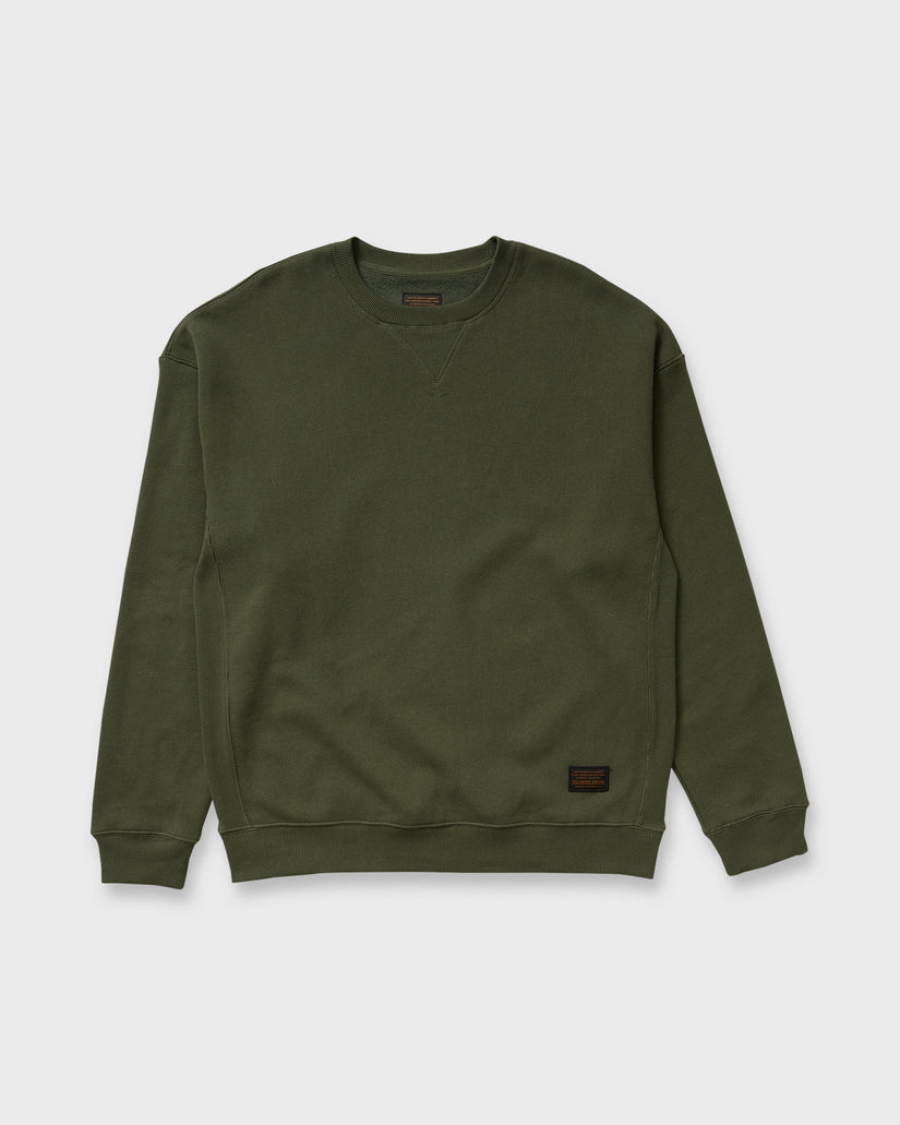 Fort-Garage-Crewneck-Sweatshirt-Olive-6