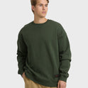 Fort Garage Crewneck Sweatshirt - Olive