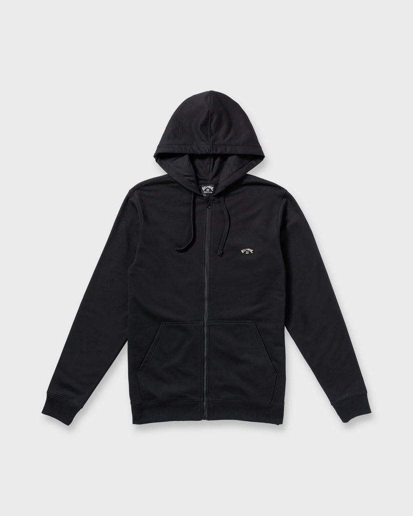 All Day Zip Sweatshirt - Black