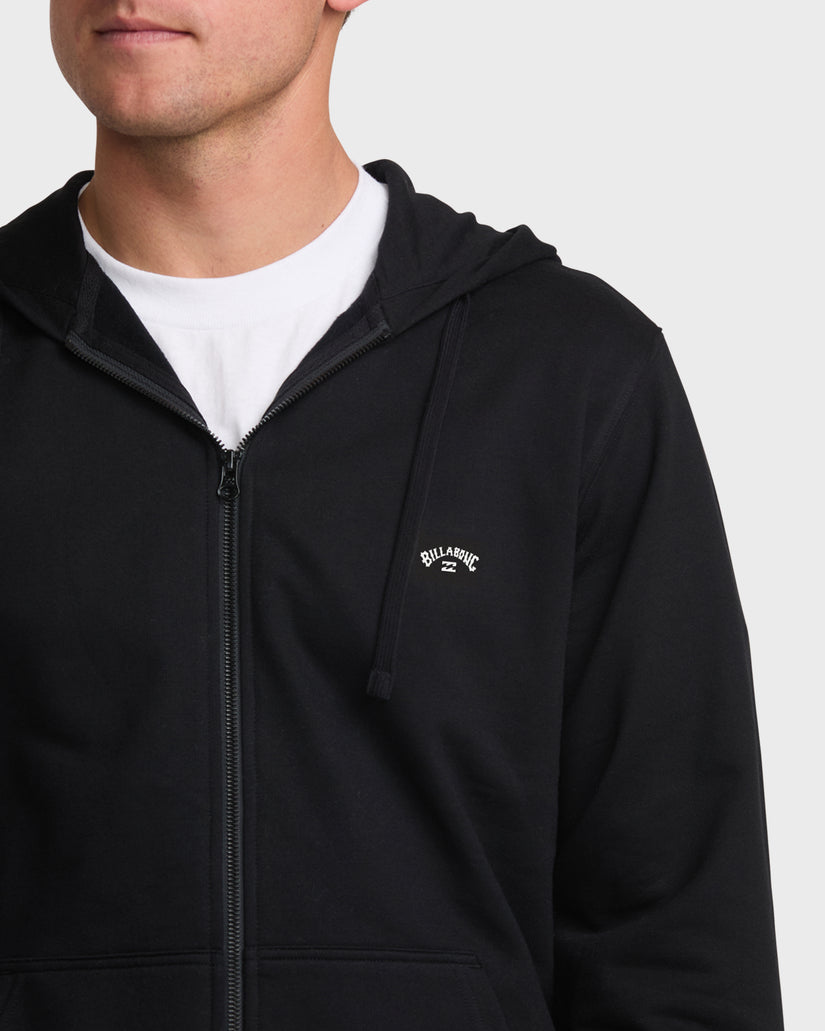 All Day Zip Sweatshirt - Black